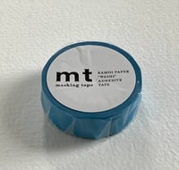 Image 1 of Matte Light Blue mt Washi Tape