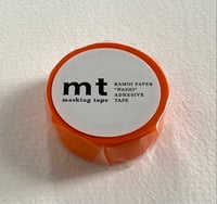 Image 1 of Matte Orange mt Washi Tape