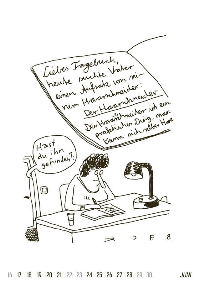 CartoonKalender 2024 SE / BECK CARTOONS