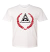 Air Jordan 1 High Patent Bred White T Shirt by I AM THE THRONE 