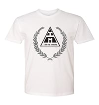 Image 1 of     I AM THE THRONE | White Grey Fog  | Retro Collection 