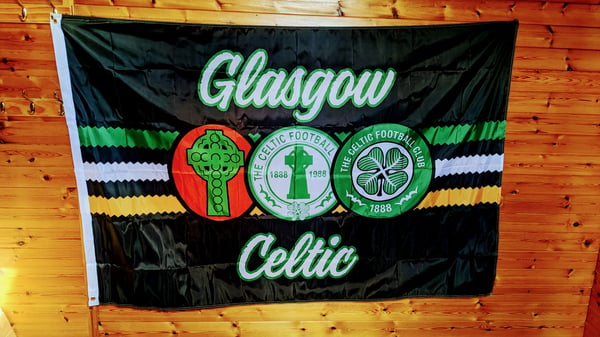 Image of Glasgow Celtic Black Flag