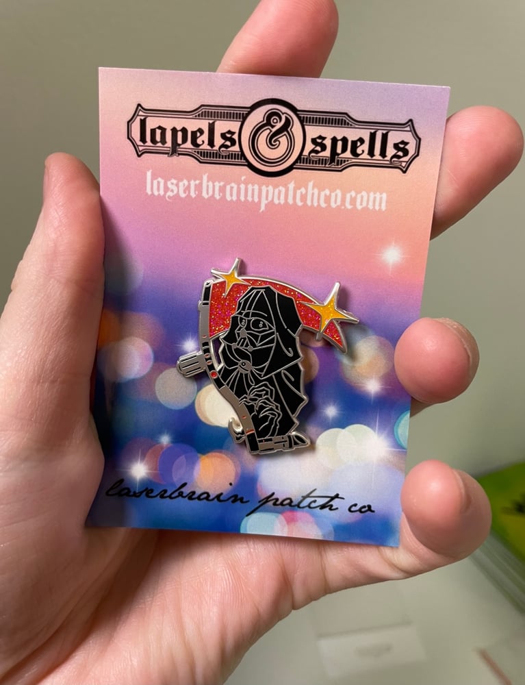 Image of Death Vader Scythe Hard Enamel Pin