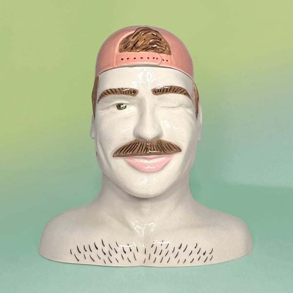 Image of Jock Daddy Jar with 22Kt Gold