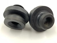 Image 2 of Used original radiator rubber mounts for Nissan Pao, Be-1 and Figaro. Obsolete.