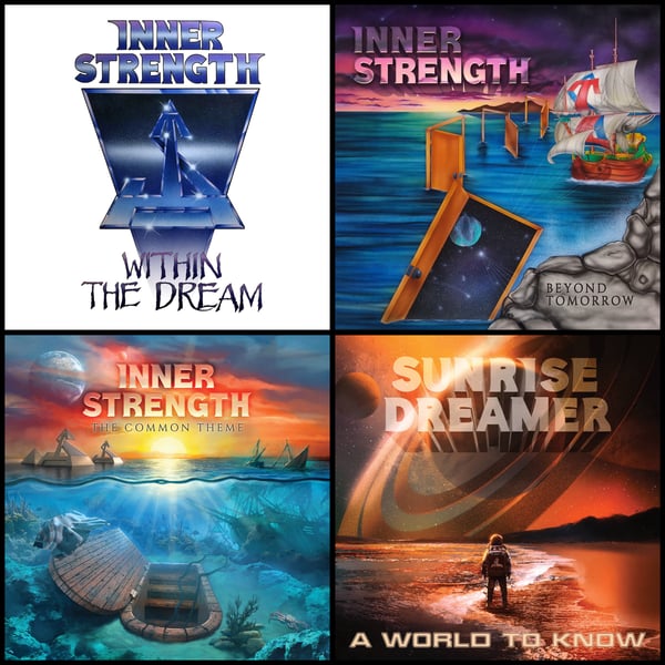 Image of INNER STRENGTH + SUNRISE DREAMER [4 CD PACKAGE DEAL]