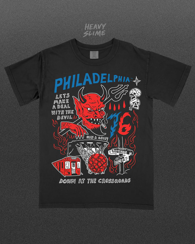 Image of DEAL WITH THE DEVIL TEE