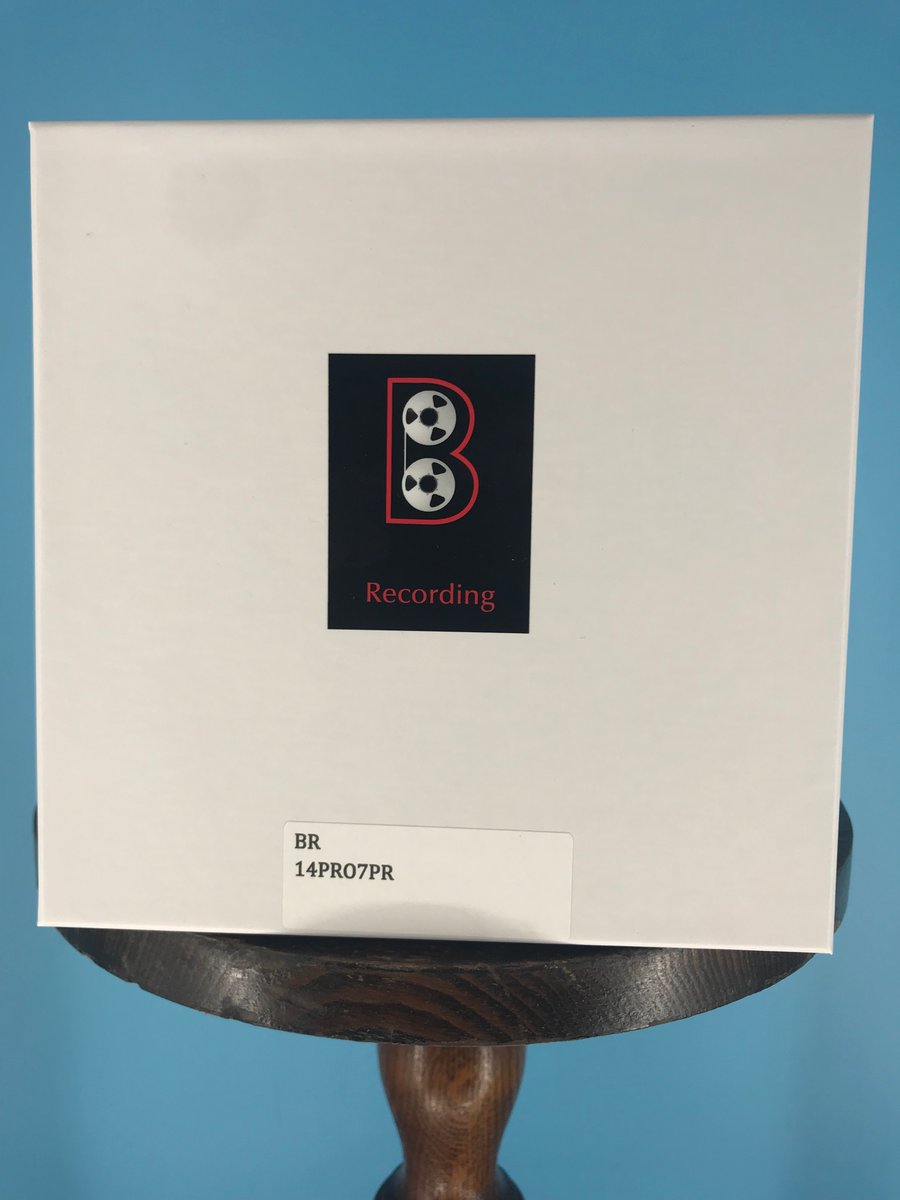 ANALOG TAPES — Burlington Recording 1/4x 1200' PRO Series Reel To Reel  Tape 7 Plastic Reel 1.5 Mil