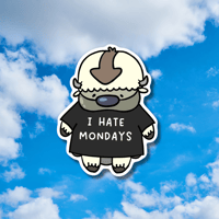 “I hate Mondays” Appa Sticker