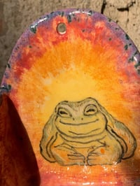 Image 3 of "dude, i'm literally just chilling" candleholder