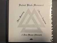 Image 2 of GRAFVOLLUTH Violent Black Monument 3" CDr (Hand-numbered)