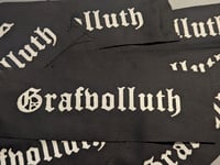 GRAFVOLLUTH Logo Patch (Screen Printed)