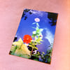 Holographic Flowers Sticker