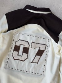 Image 5 of SWEATER RUGBY WHITE/BROWN