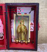 Image 1 of Loa Papa Legba Small Altar Box by Ugly Shyla