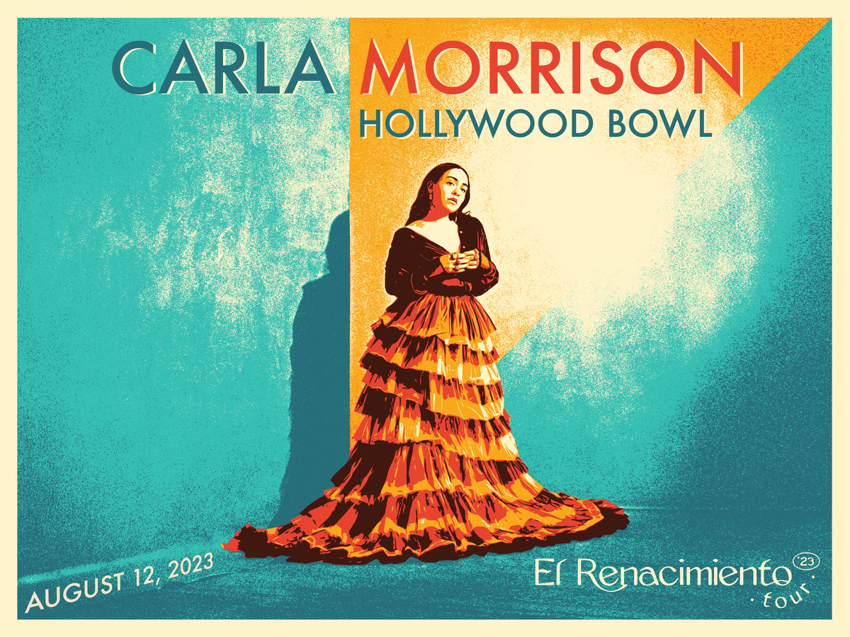 Carla Morrison at Hollywood Bowl (Signed by Carla) | HECHO CON GANAS