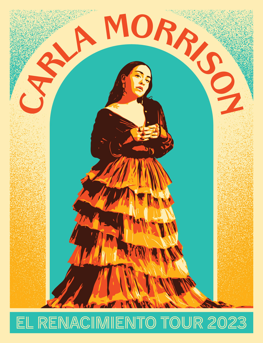 Carla Morrison Tour Poster Signed by Carla HECHO CON GANAS