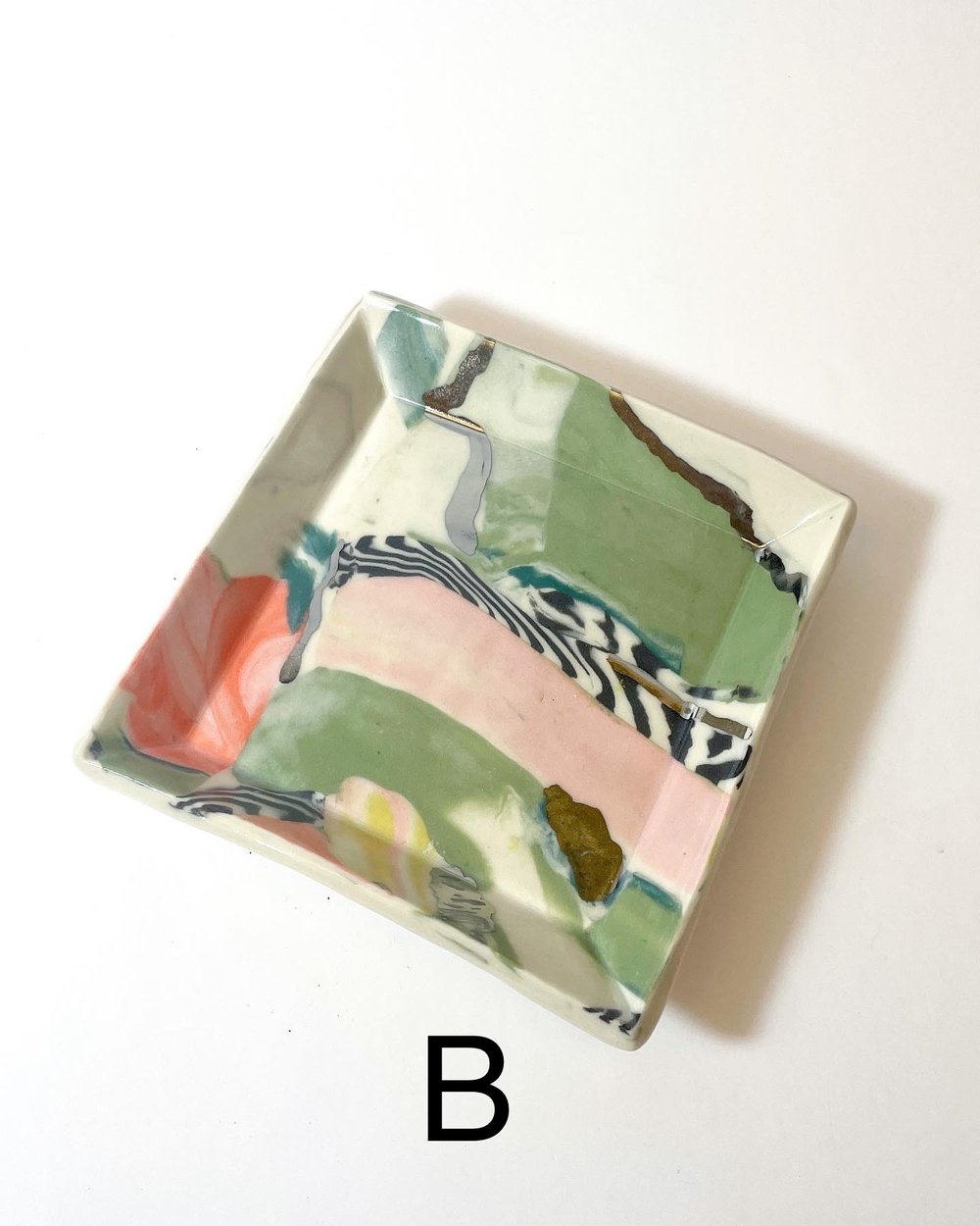Image of Square Porcelain Trays