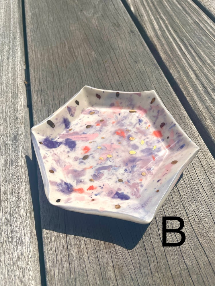 Image of Hexagonal Porcelain Tray