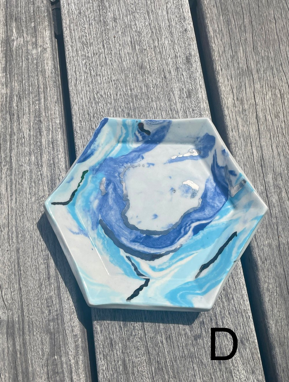 Image of Hexagonal Porcelain Tray