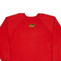 Image 3 of Vintage 90s ASICS Frankfurt Marathon Sweater - Red