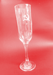Image of ENGRAVED CHAMPAGNE FLUTE