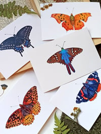 Image 2 of Fall Butterflies Postcard Set 