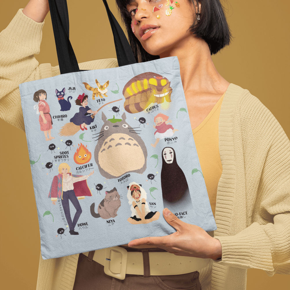 Image of STUDIO GHIBLI FAN TOTE