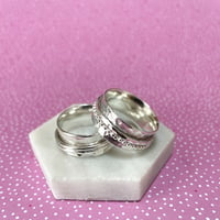 Image 1 of Sterling Silver Spinner Ring