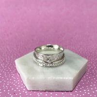 Image 4 of Sterling Silver Spinner Ring