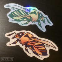 Image 3 of Honey Bee - Stickers