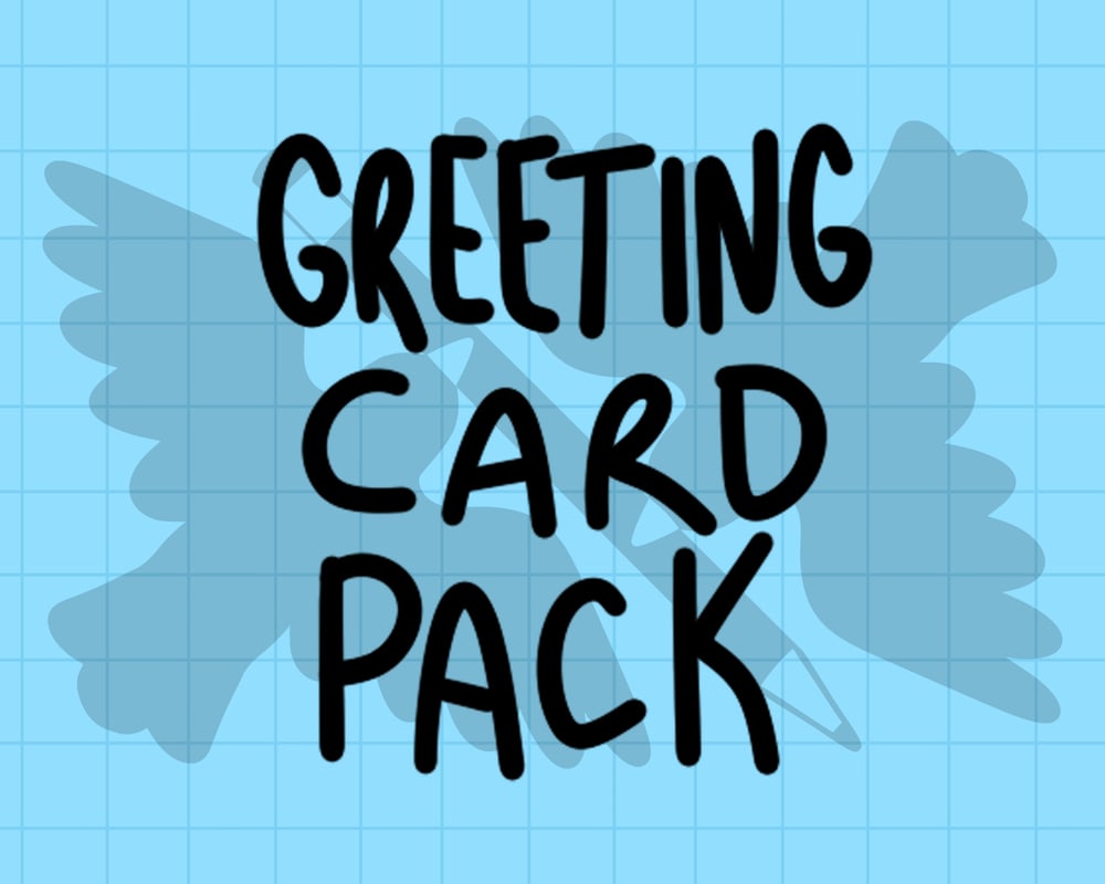 Image of Greeting Card Pack - Five cards for $18!