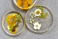 Image 7 of Resin Dried Pressed Flower Coaster