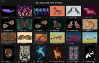 Image 2 of Postcard Art Prints