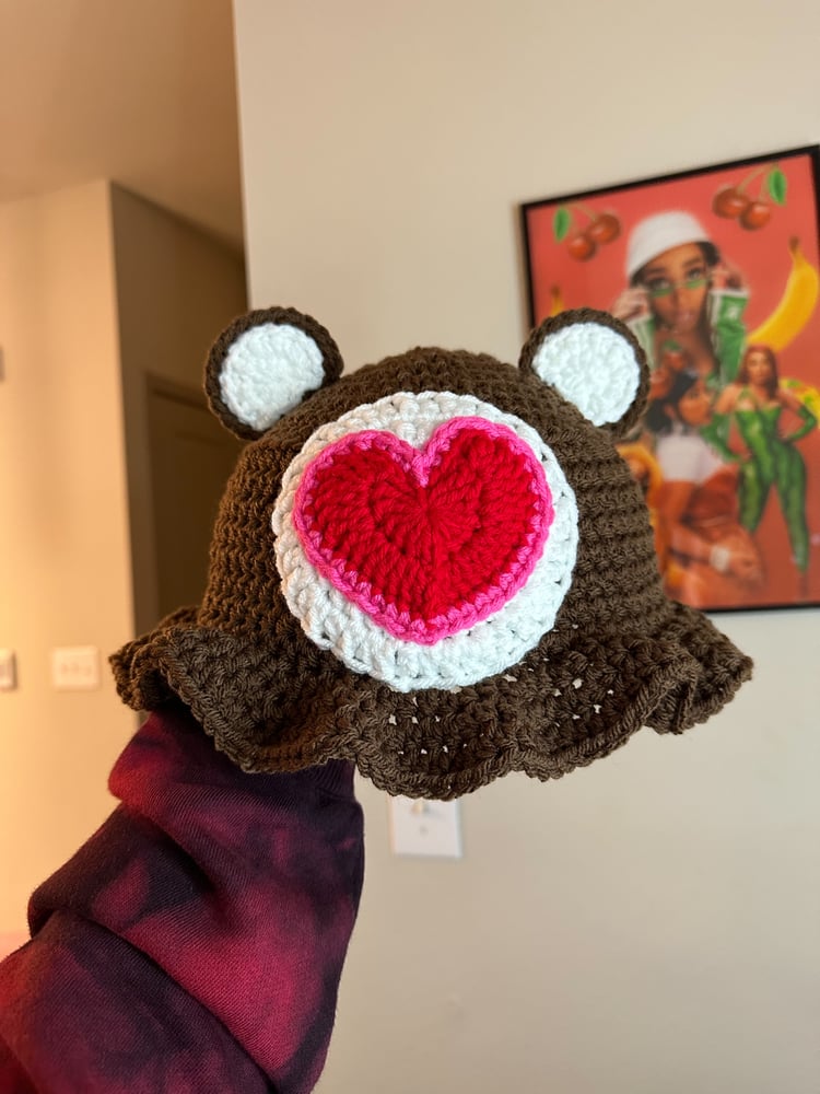 Image of Tender Heart Bear Inspired Bucket Hat