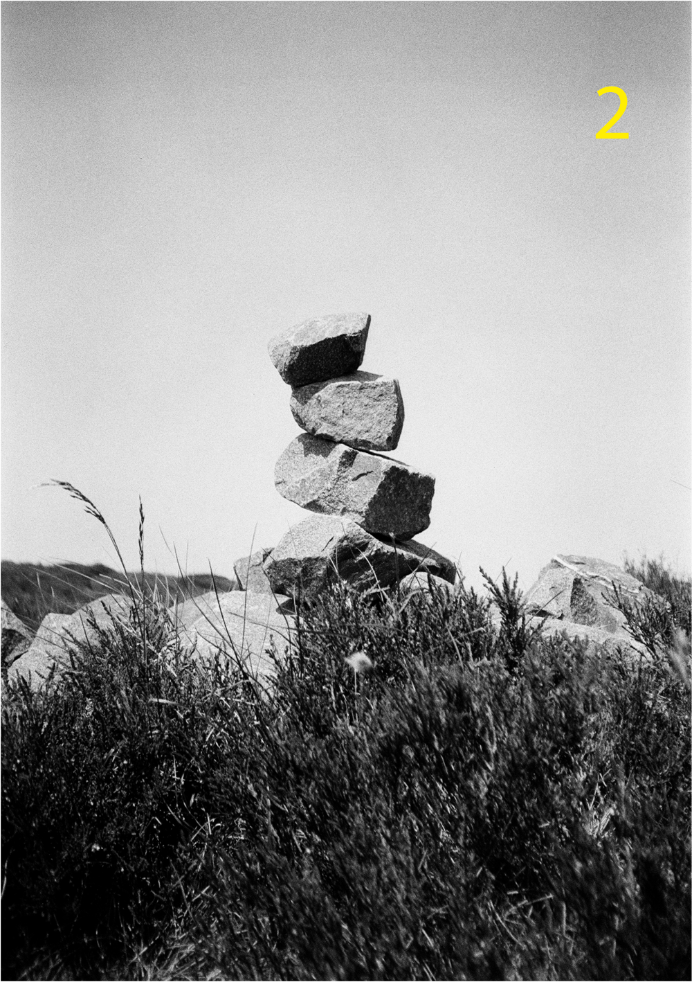 Stones of Ilkley Moor 35mm Film A5 Prints