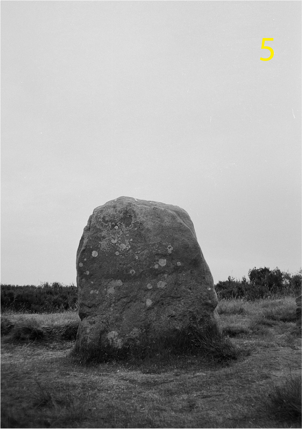 Stones of Ilkley Moor 35mm Film A5 Prints