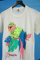 Image 2 of (S) Jamaica Single Stitch Parrot Tourist T-Shirt