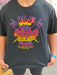 Image 2 of Groovy Colorway T-Shirt Black