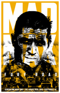 Image 2 of  Mad Max Fury Road - 11 x 17 Limited Edition Giclee Poster Print
