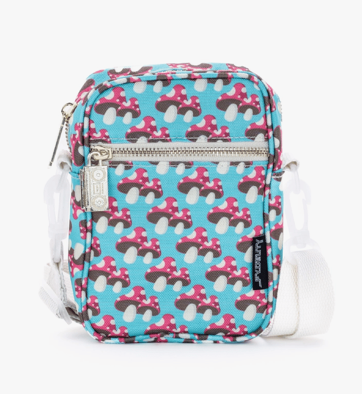 Image of Crossbody Mini Brick Bag in Mushroom 