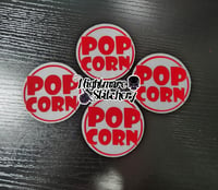 Image 1 of Pop Corn Felt Circle for Killer Klown Popcorn Bucket