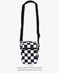 Image 4 of Crossbody Mini Brick Bag in Checker