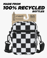 Image 5 of Crossbody Mini Brick Bag in Checker