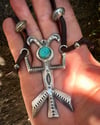 WL&A White River Clown Spirit Pendant - Size 3 3/4" x 2 "