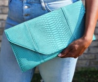 Image 4 of Large Envelope Clutch/Chain Messenger (2 colors)