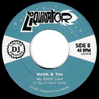 Image 2 of KEITH & TEX - Music Sweet 7"