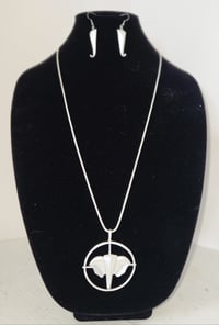 Long Modern Elephant Necklace Set RESTOCKED!!🏃🏾‍♀️
