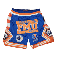 FMU BLUE MEN BASKETBALL SHORTS