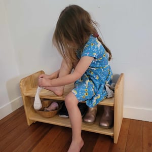Image of Children's Shoe Bench